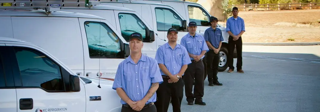 KIC Refrigeration crew ready for Mini Split Repair jobs across Sun City Center