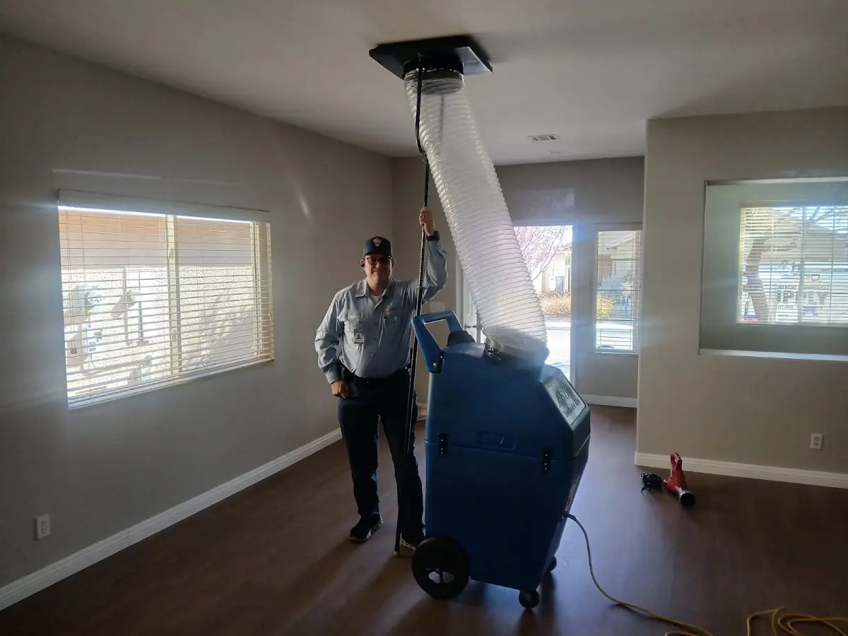 Professional Dryer Vent Cleaning work inside a Sun City Center home